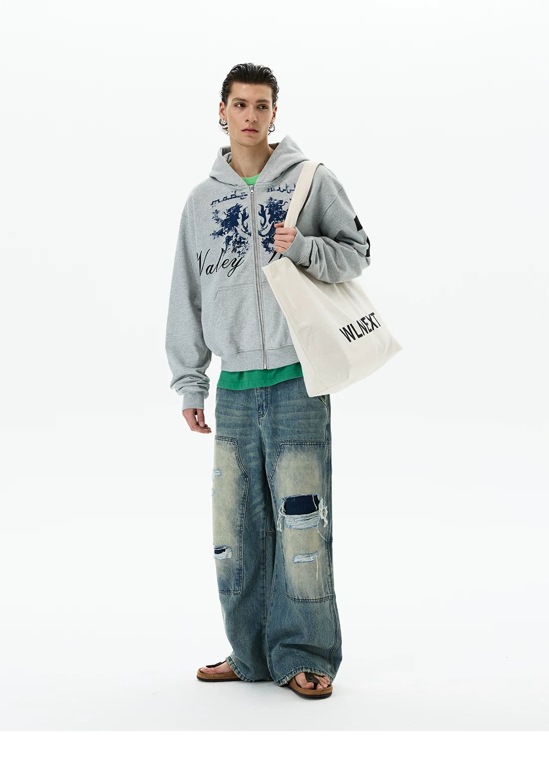 Valley Mines Crest Zip Hoodie