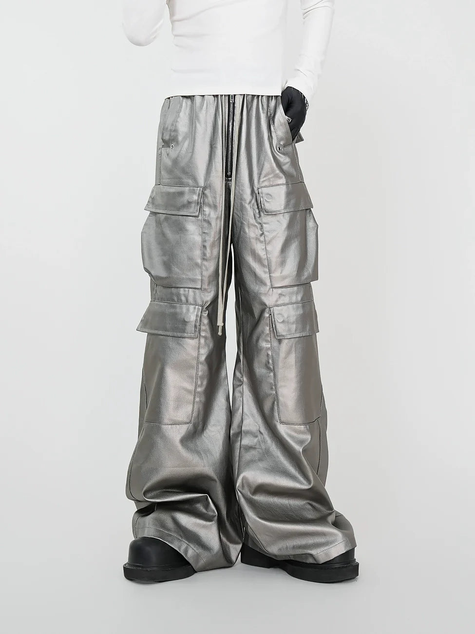Nebula Alloy Cargo Trousers