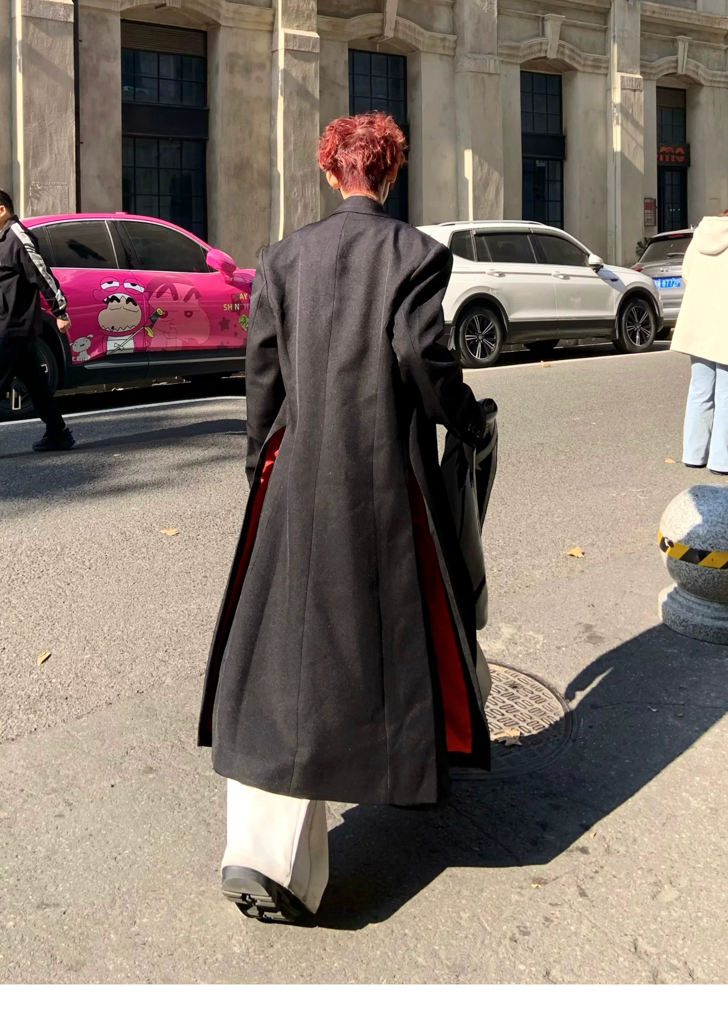 Midnight Boulevard Long Trench Coat