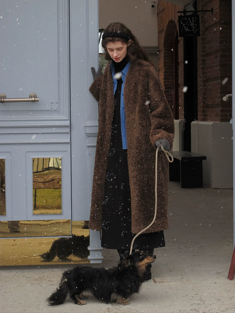 Cozy Faux Shearling Coat