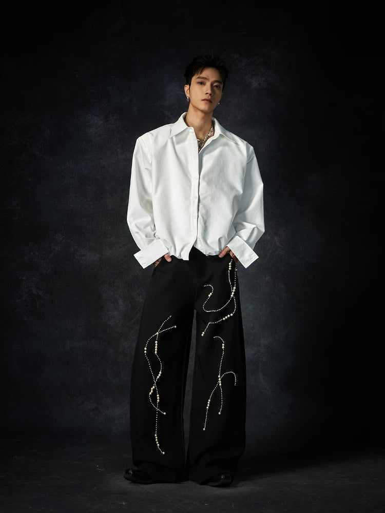 Current Draped Poplin Shirt