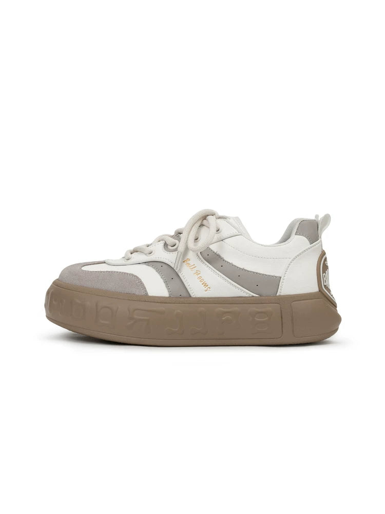 Sandstone Block Sole Sneakers