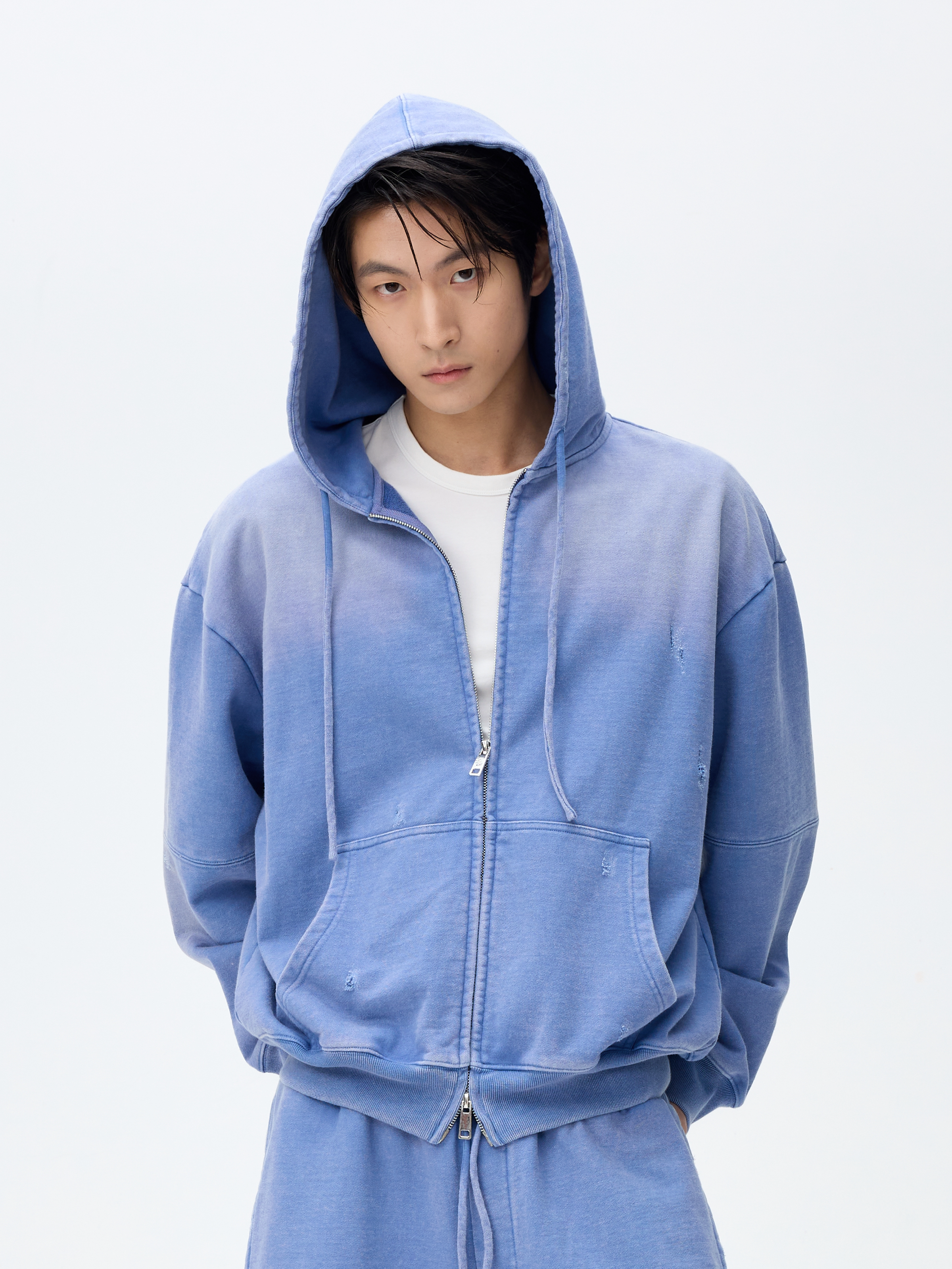 Periwinkle Haze Terry Sweatshirt