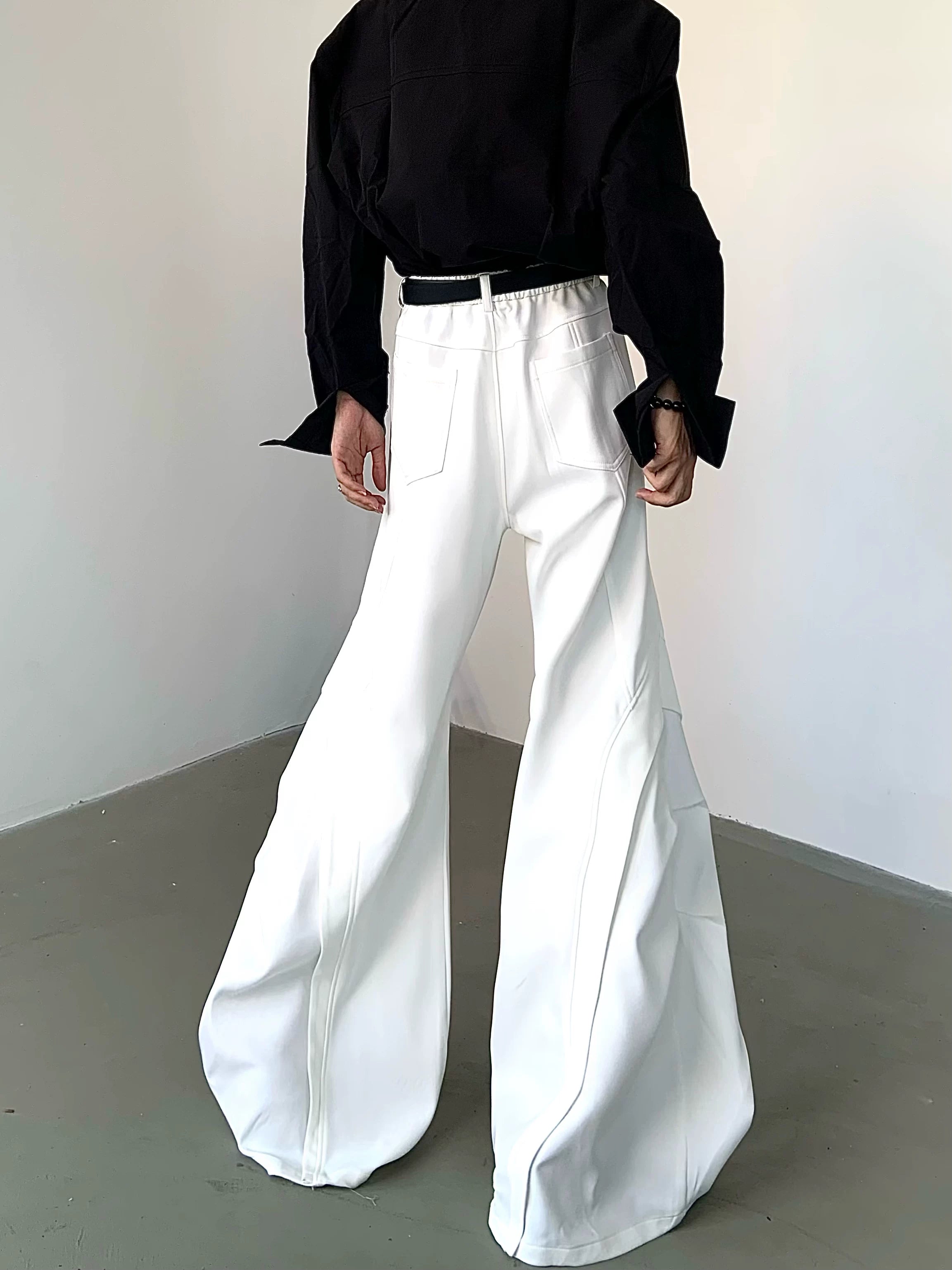 Sculpted Eclipse Flare Trousers