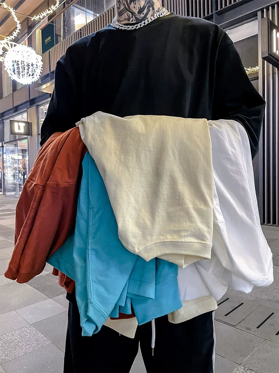 Essential Oversized Long‑Sleeve Tee