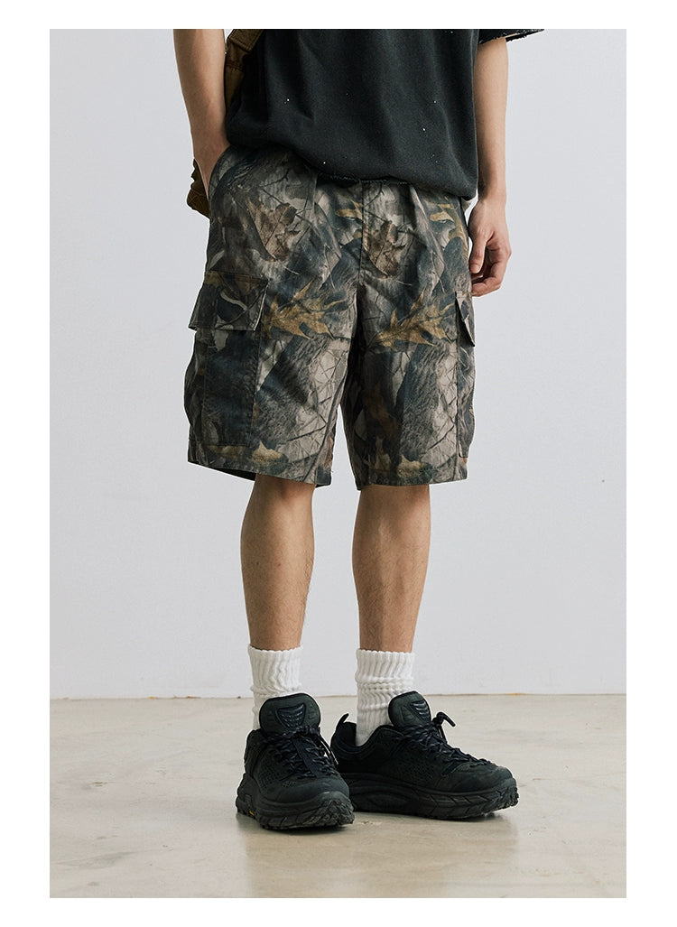 Shorts de camouflage réversibles