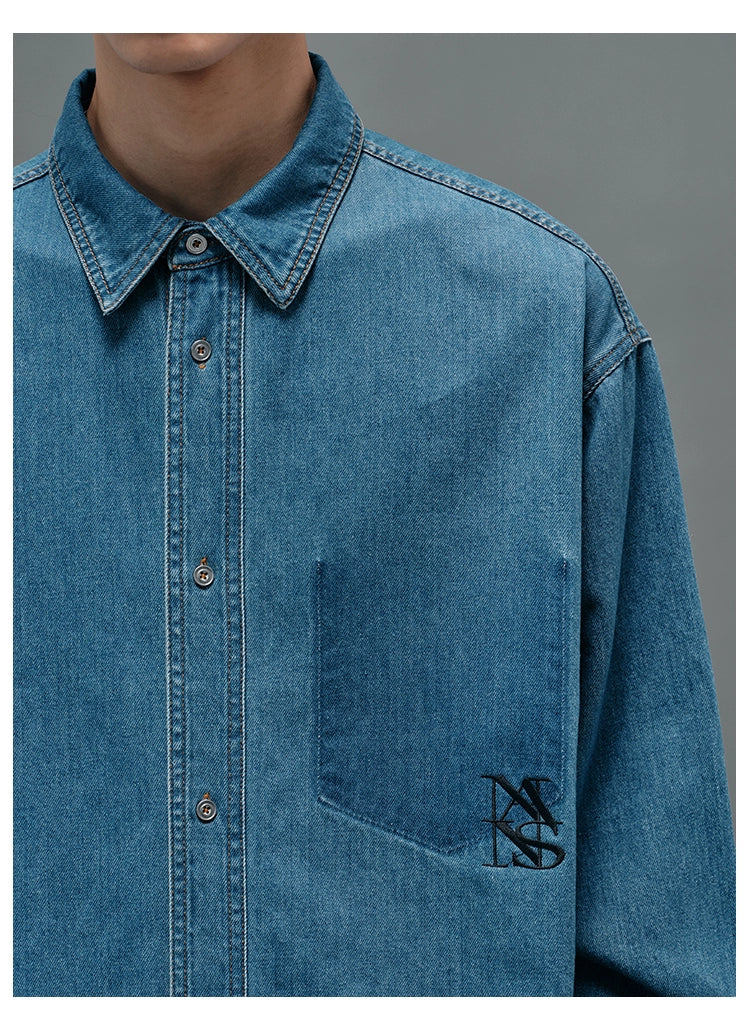 Washed Denim Shirt