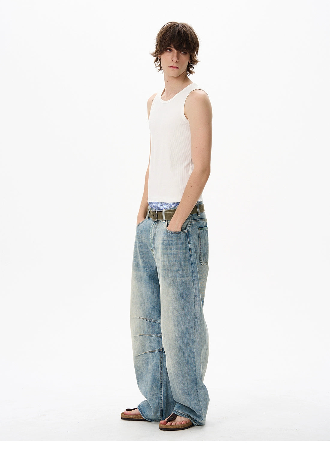 Ribbed Cotton Tank Top