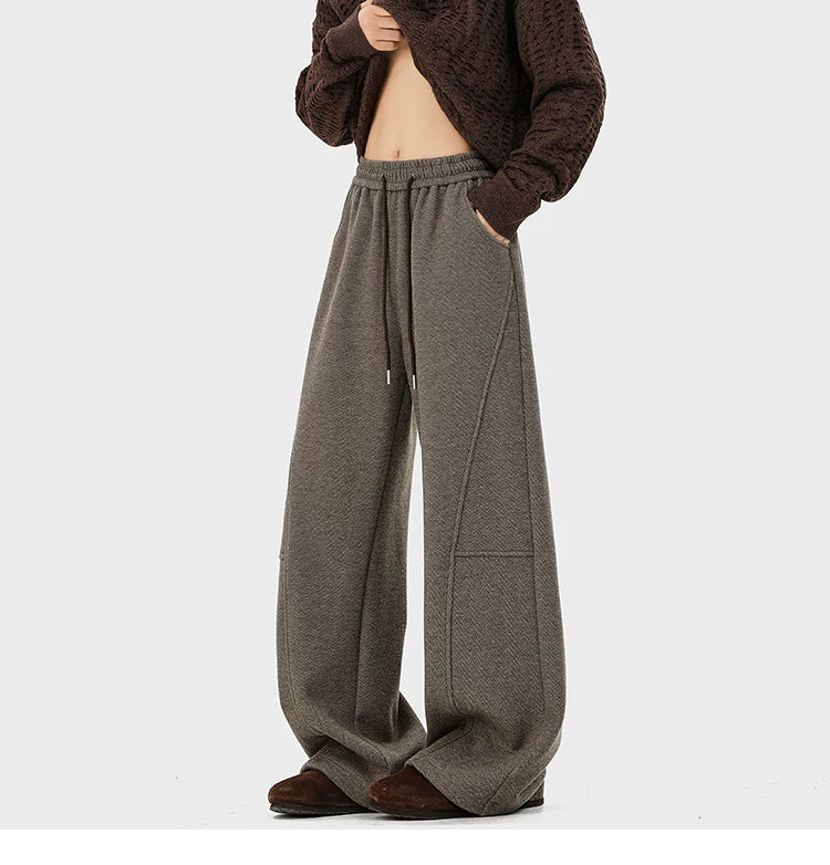Hearthstone Herringbone Cuffed Trousers
