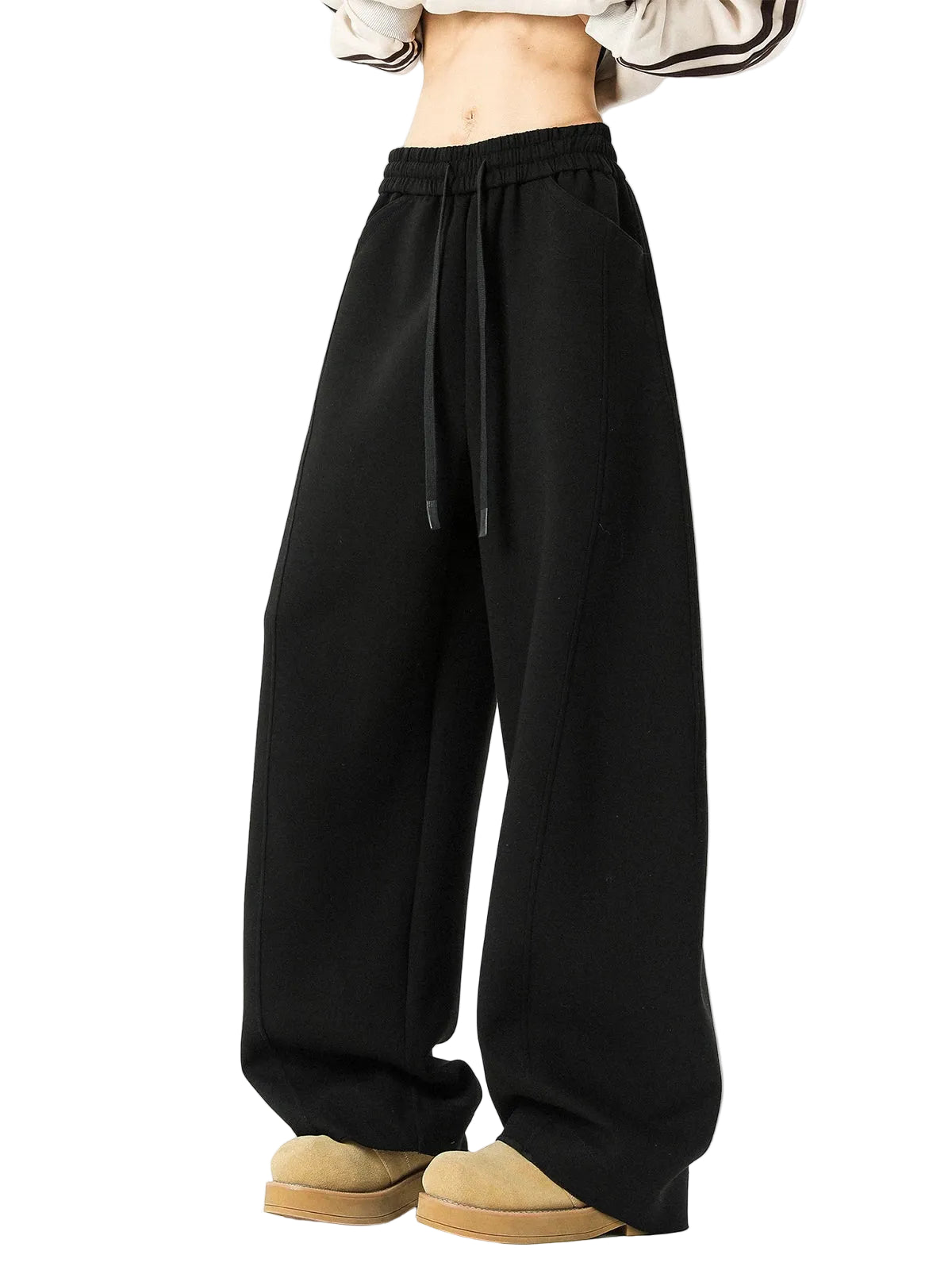 Heather Drift Wide Sweatpants