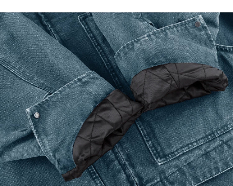 Two-Tone Quarry Collar Work Jacket