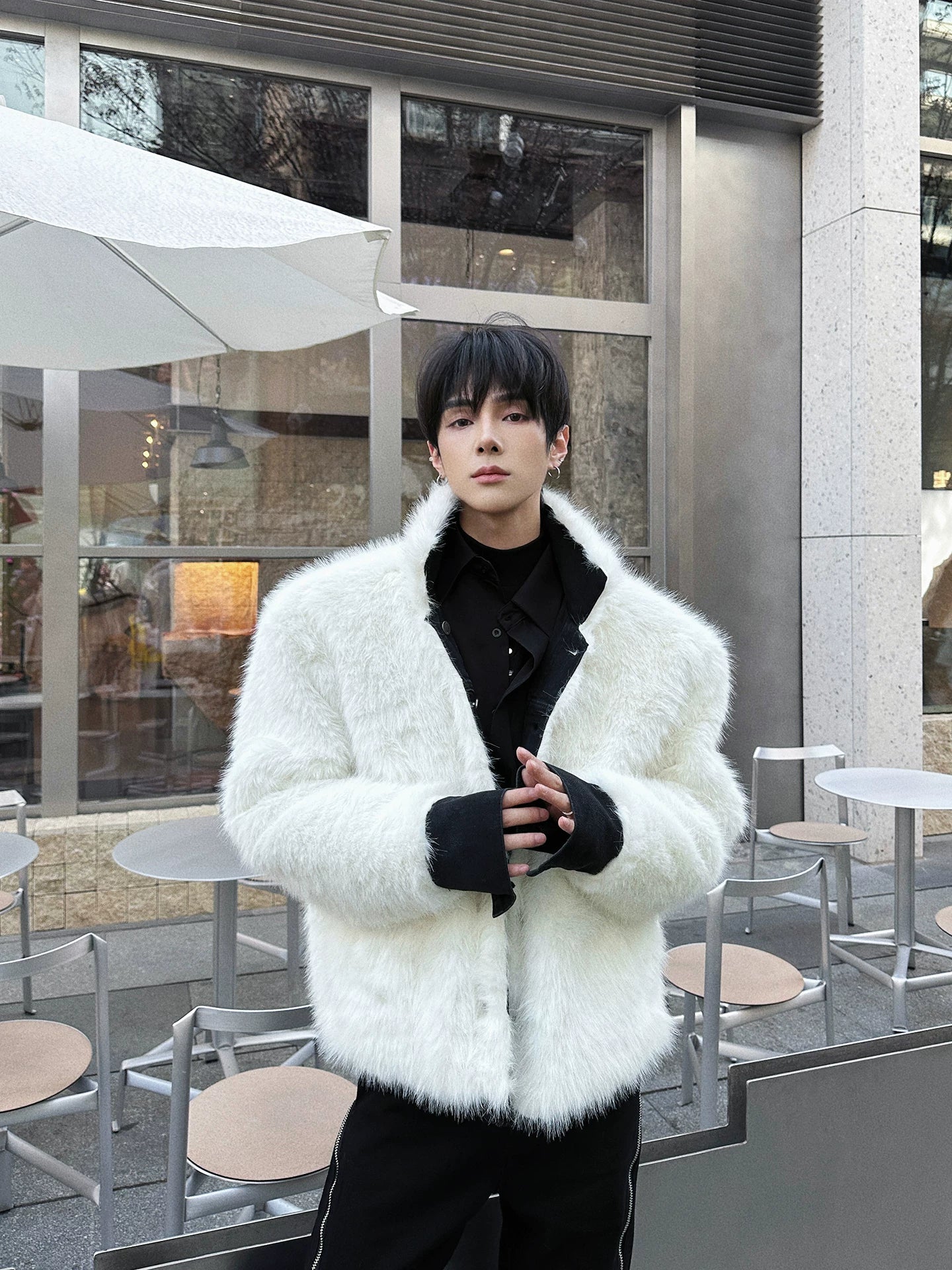 Polar Eclipse Faux-Fur Shell Jacket