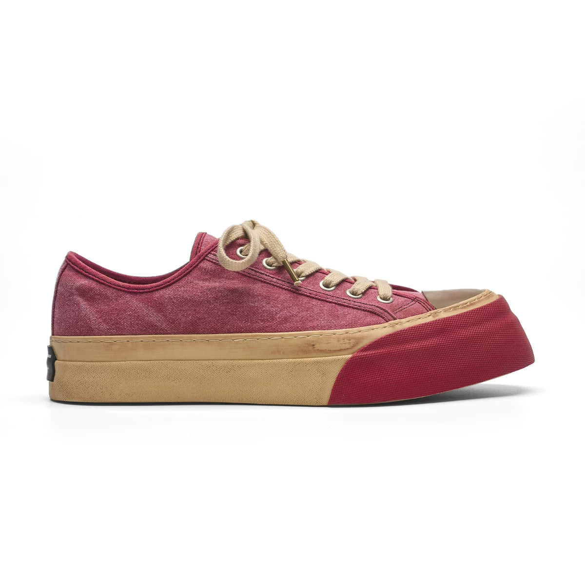 Retro Canvas Platform Sneakers