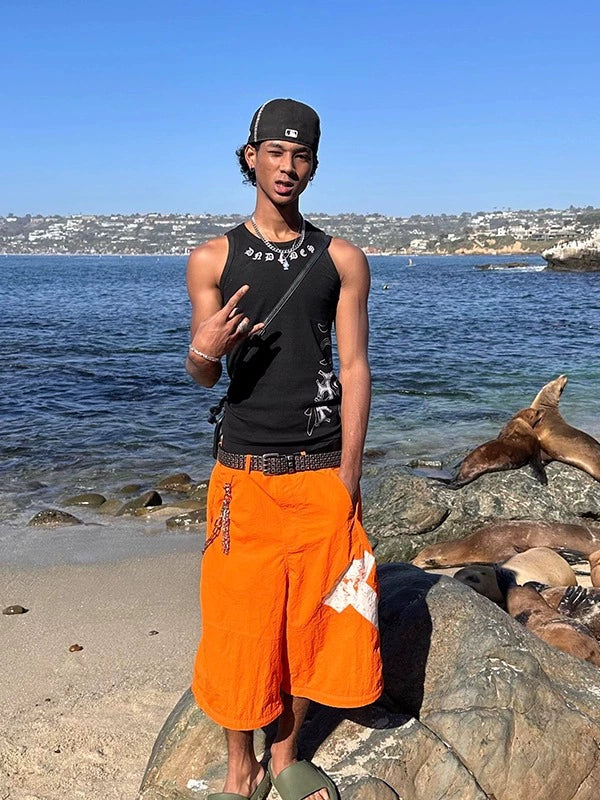 Gothic Letter Tattoo Tank Top