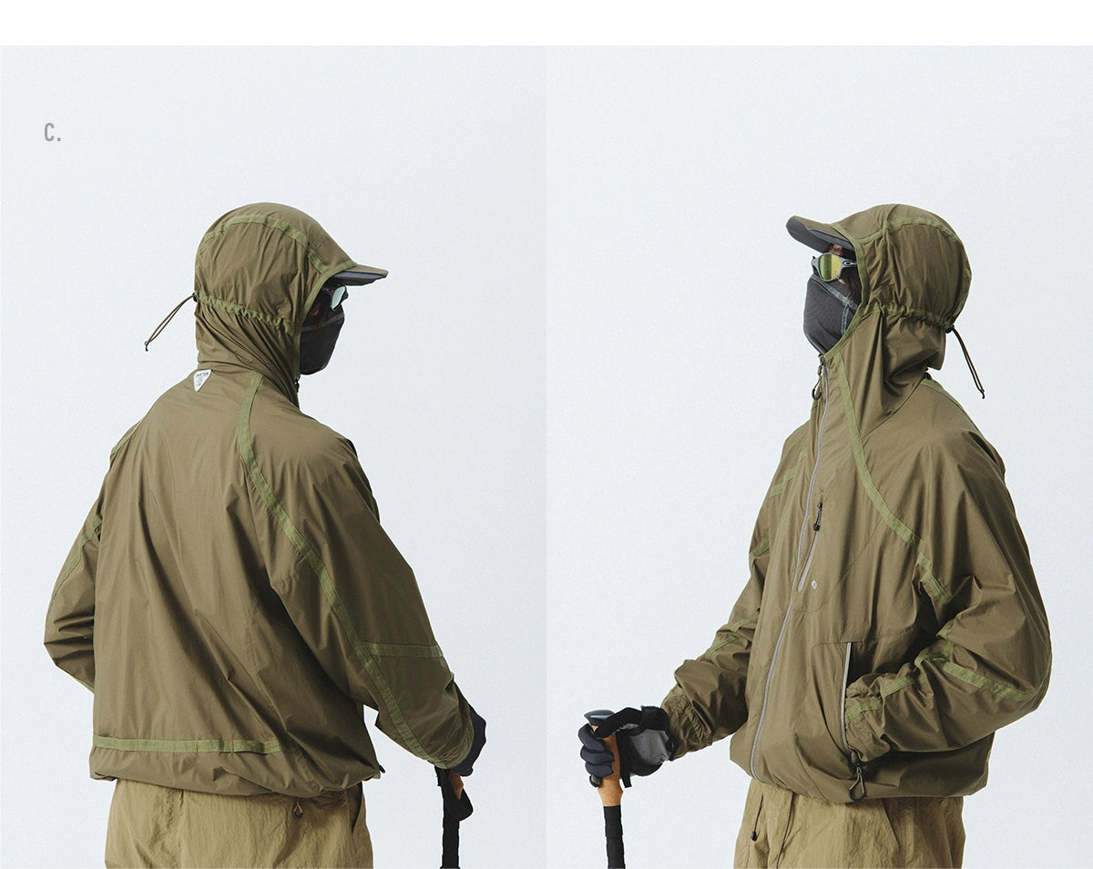 Waterproof Tech Hoodie Jacket