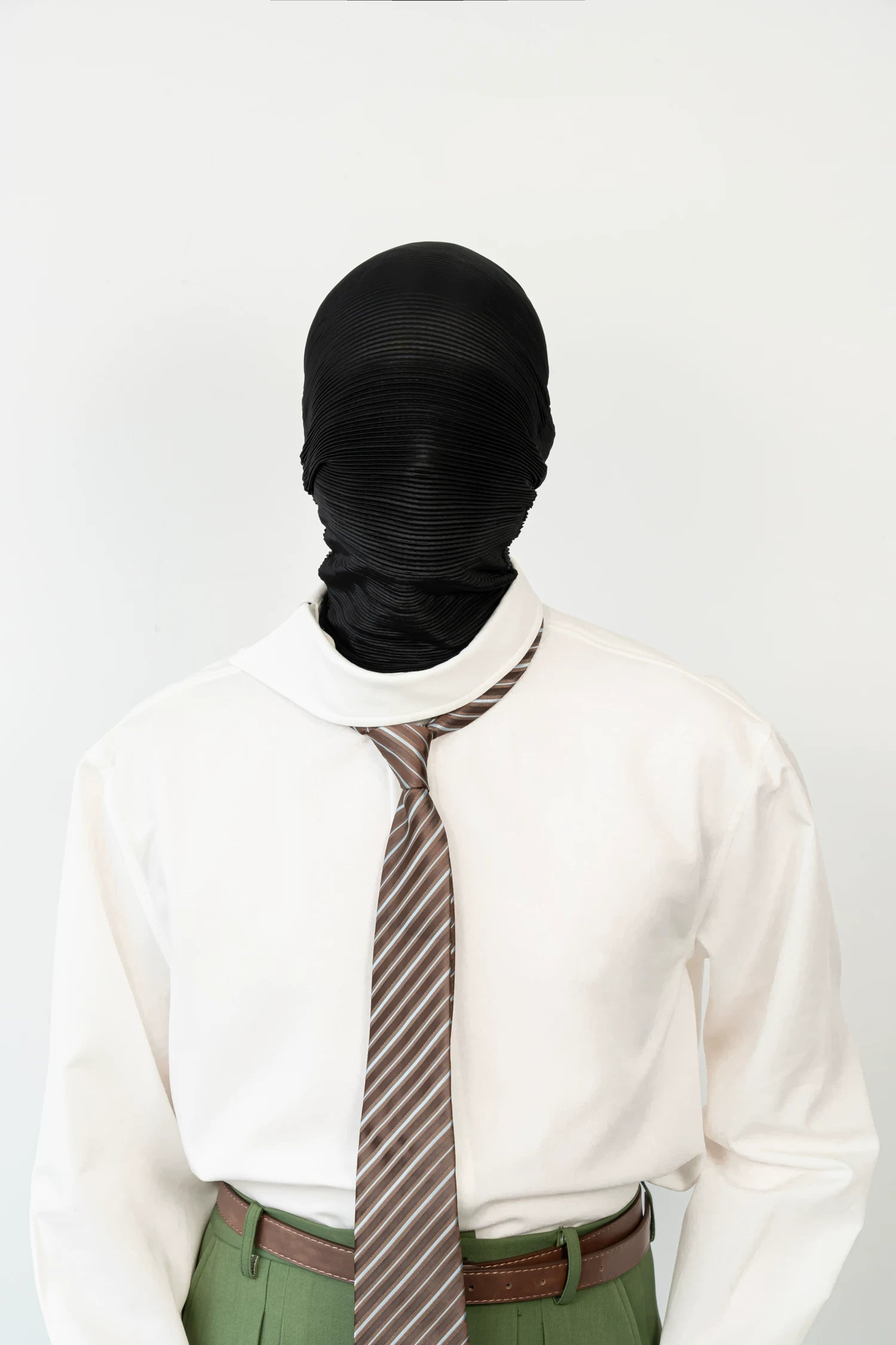 Ivory Halo Mock-Layer Shirt