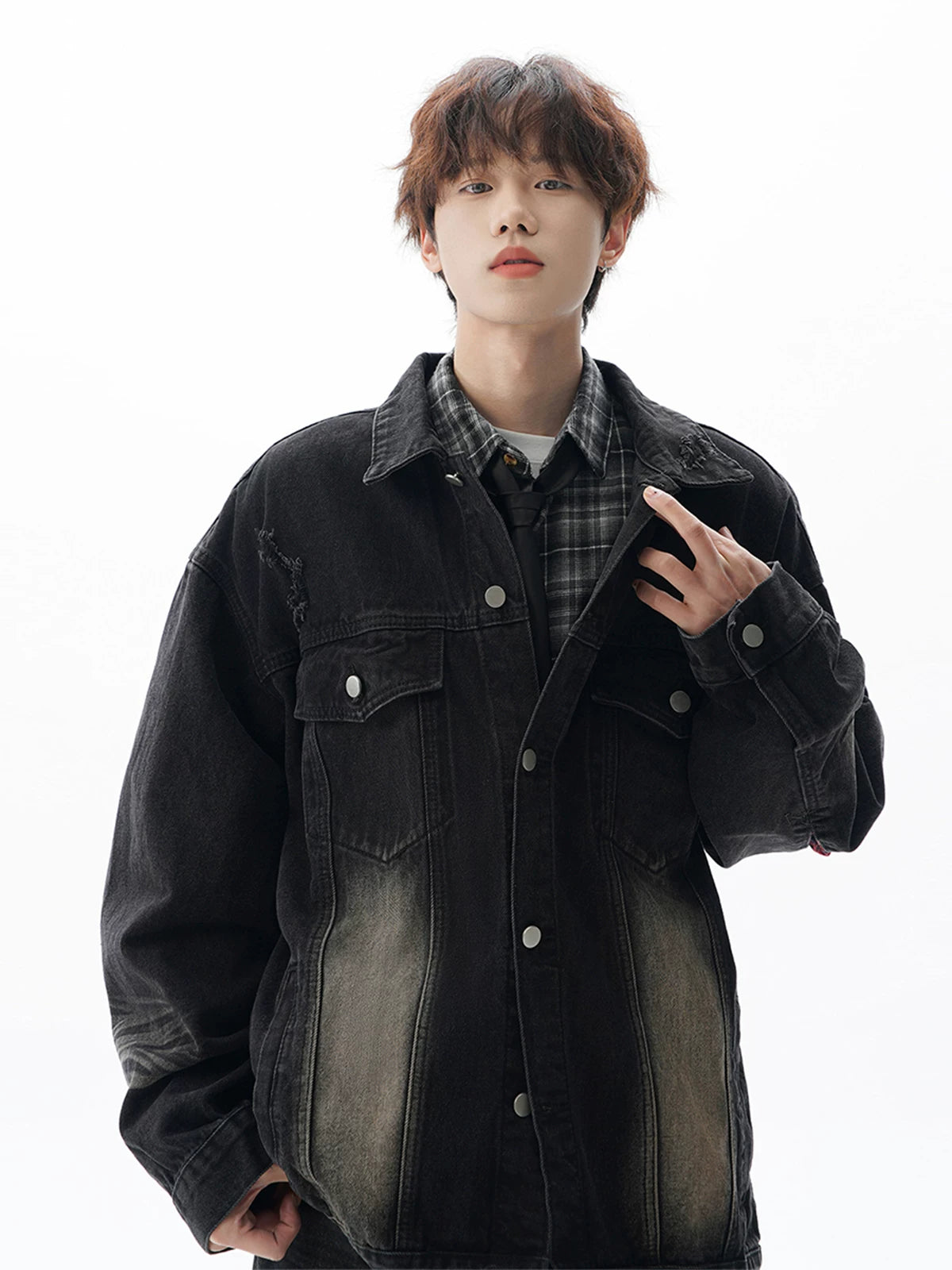 Patch Vintage Denim Jacket