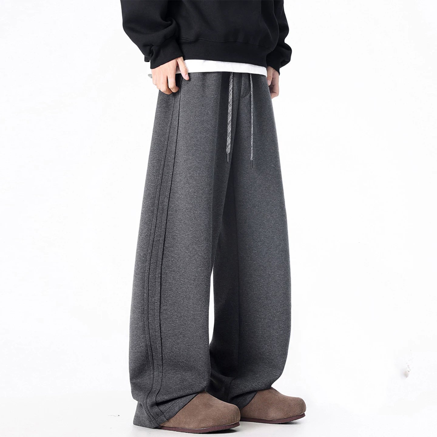 Ash Lounge Ultra-Wide Sweatpants