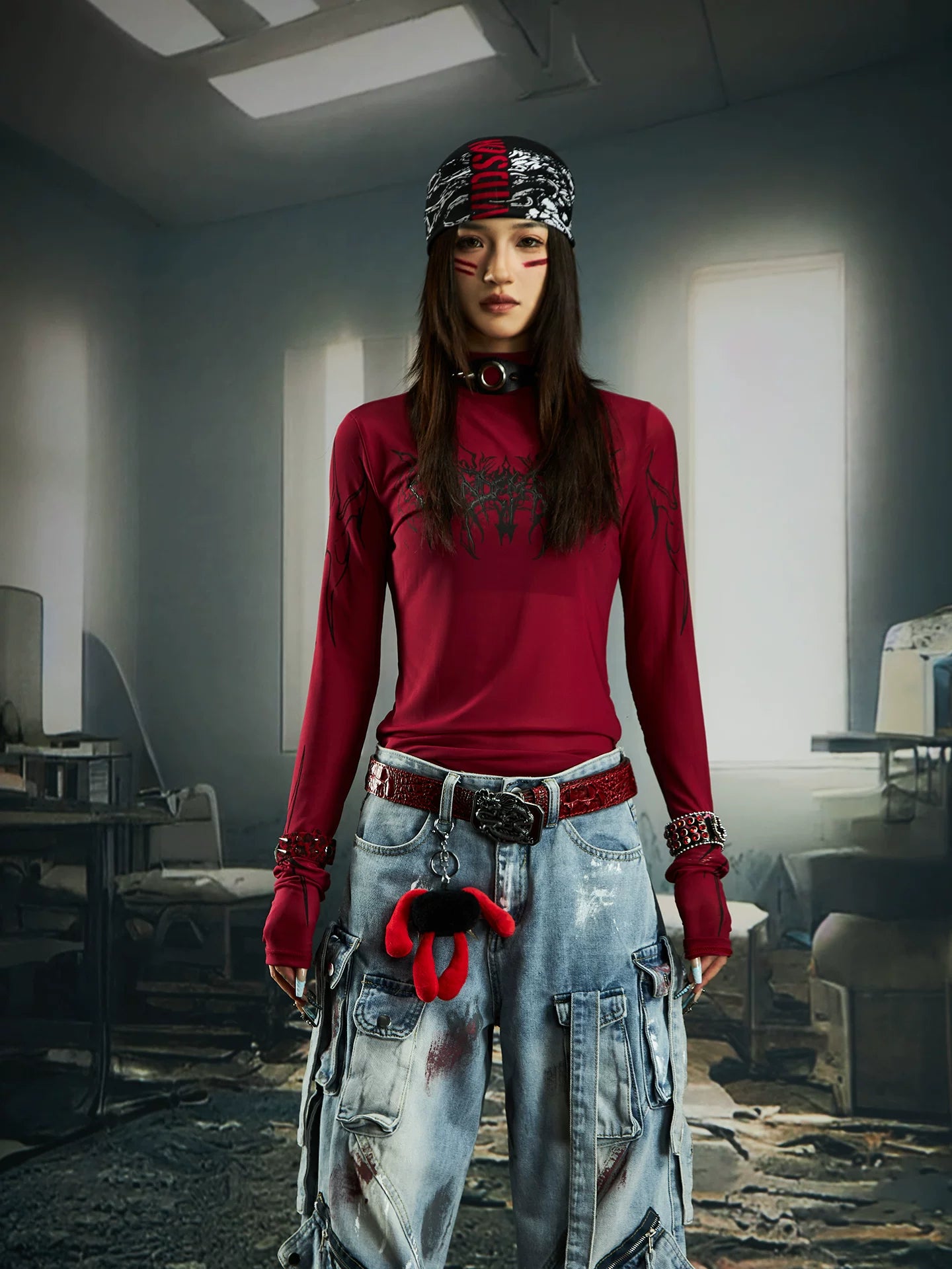 Riot Warpaint Mesh Tops