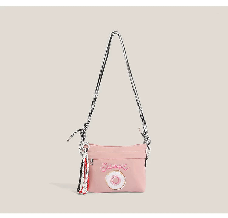 Sweet Sprinkle Donut Rope Crossbody