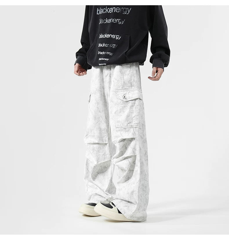 Frost Wash Slouch Cargo Pants