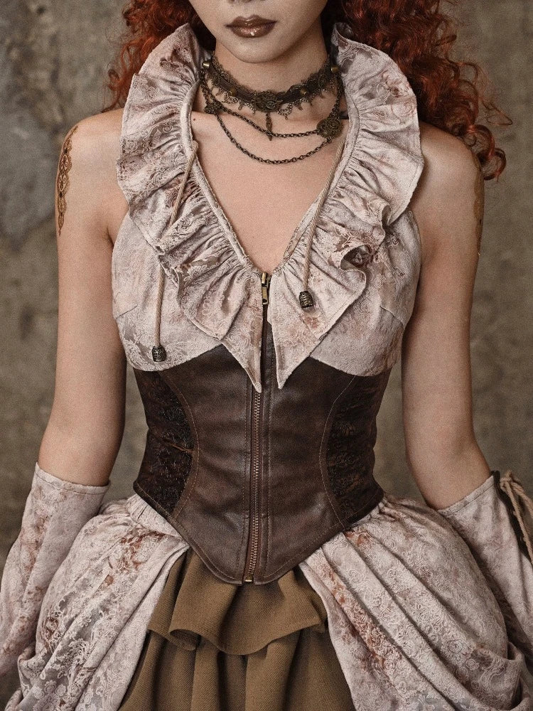 Victorian Brown Corset