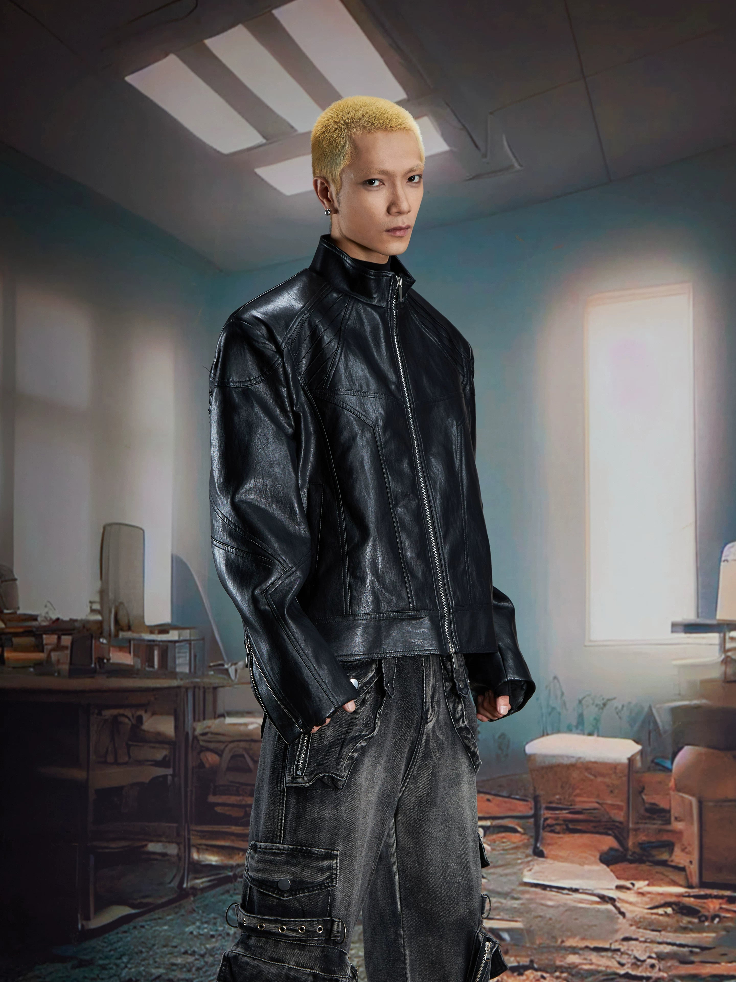 Nebula Spire Moto Jacket