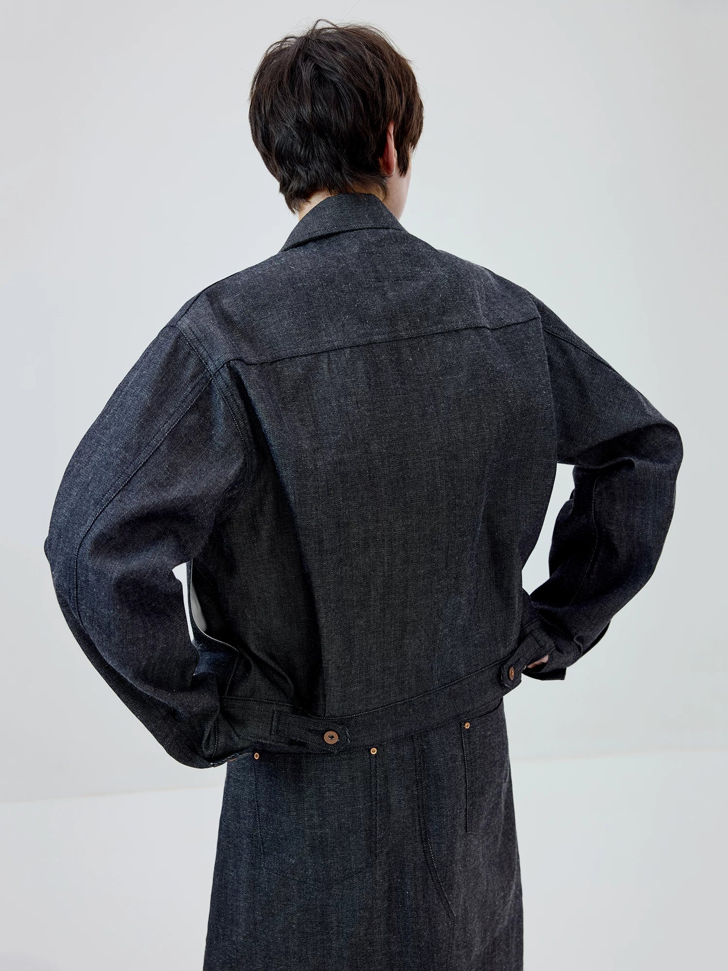 Rawloom Cropped Denim Jacket