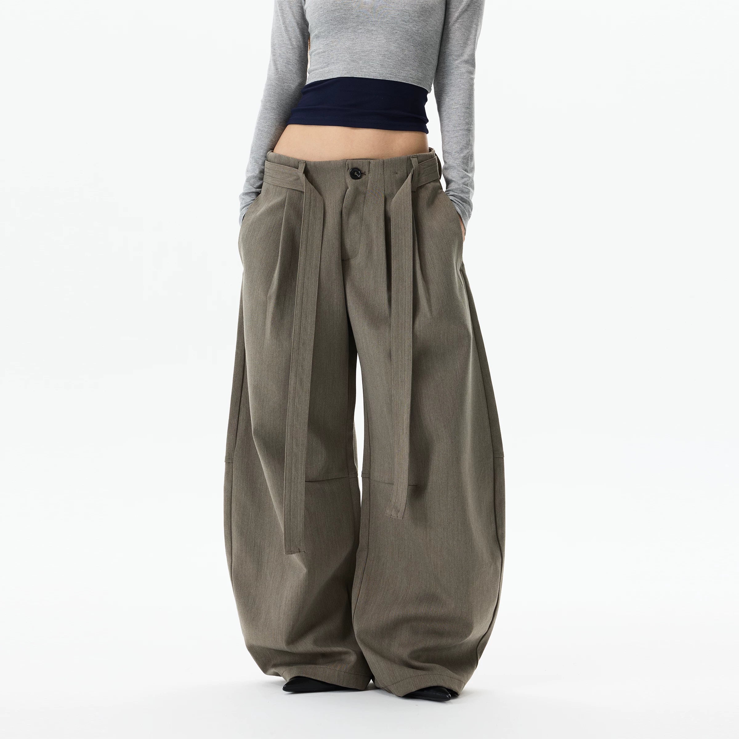 Drift Drape Balloon Trousers