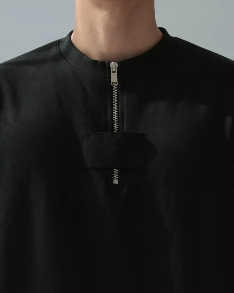Polar Zipfront Minimal Tee