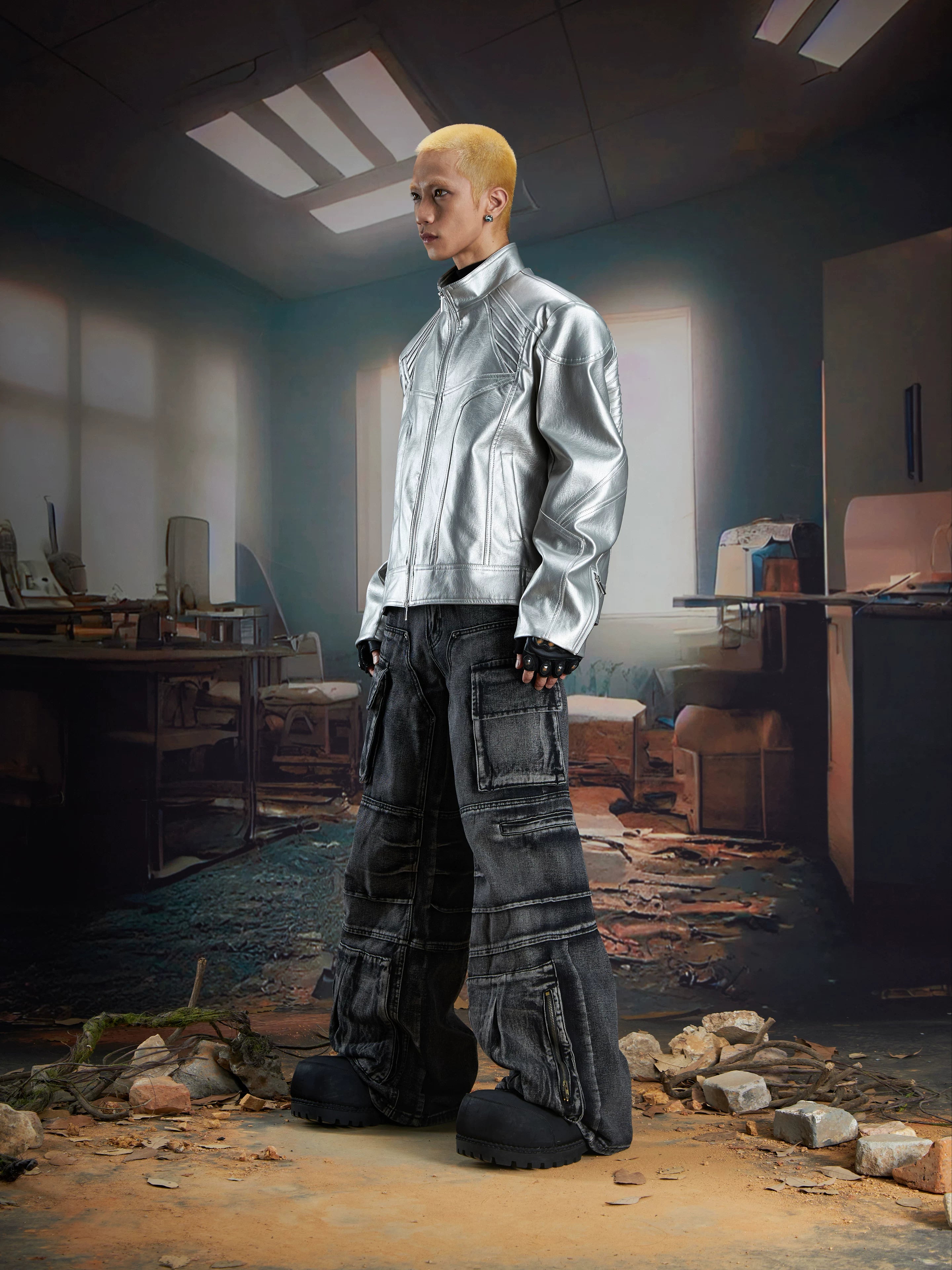Nebula Spire Moto Jacket