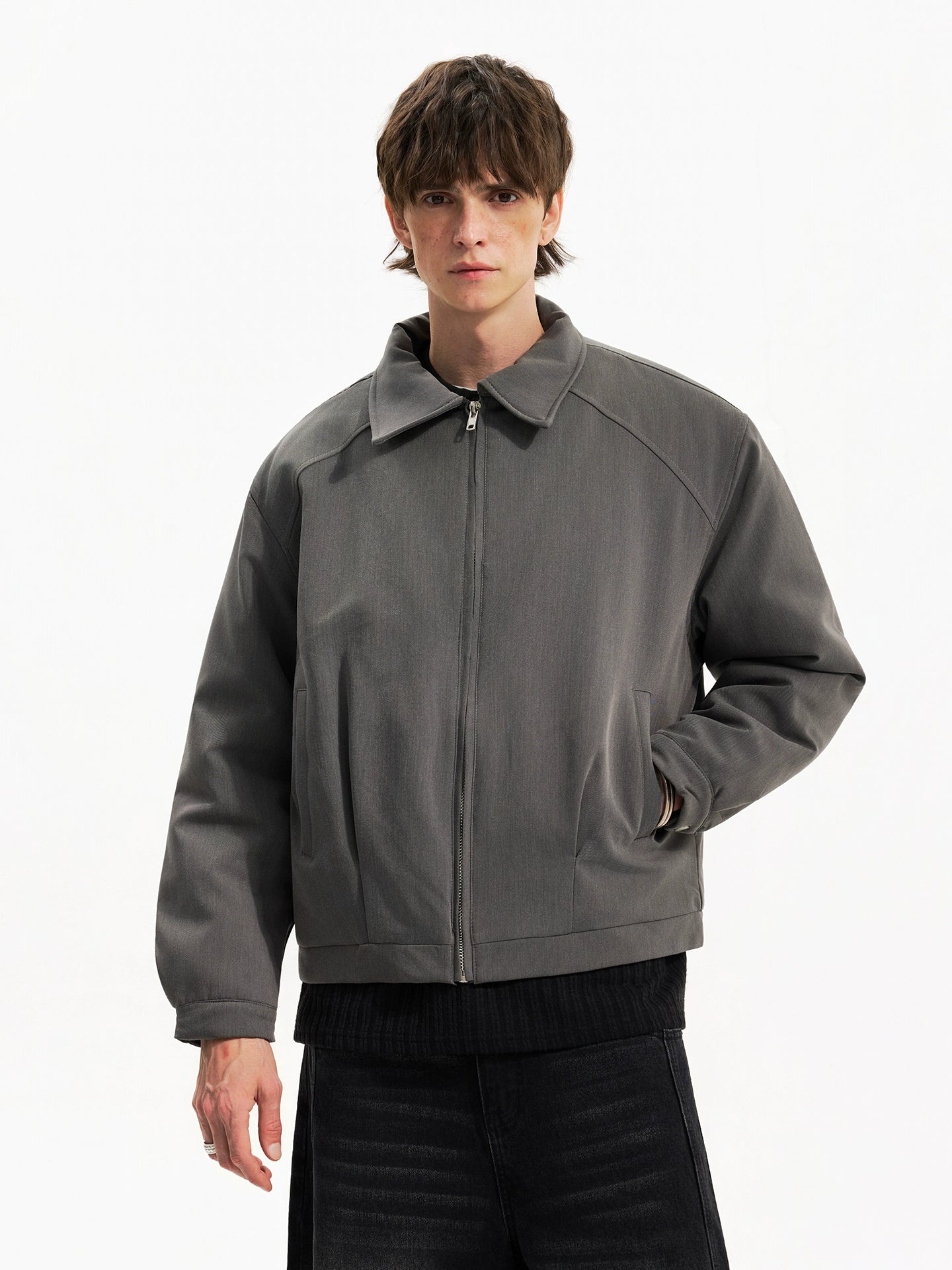 Slate Harbor Minimalist Jacket