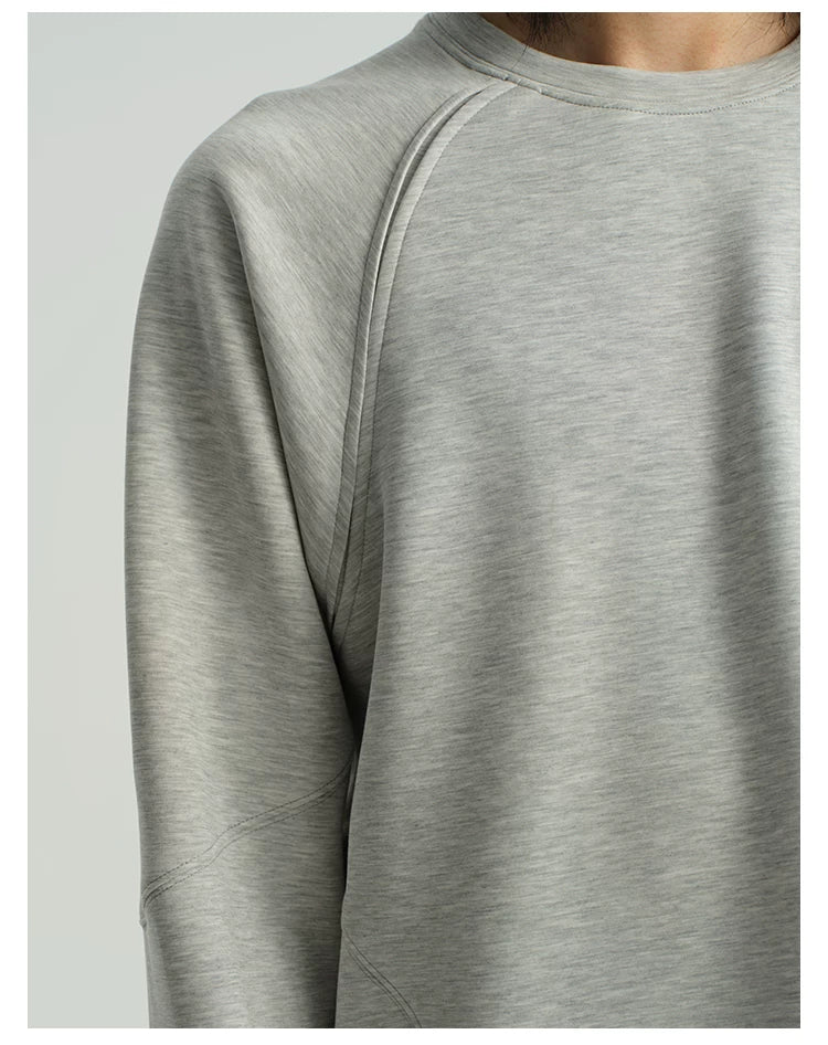 Panelled Crewneck Sweatshirt