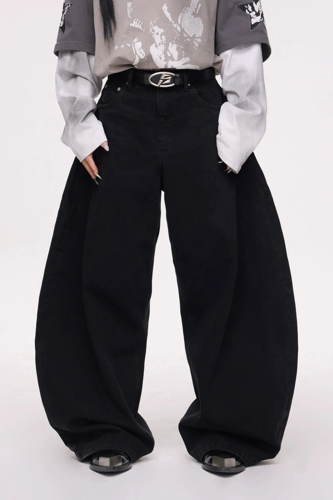Men's Versatile Loose Scimitar Pants