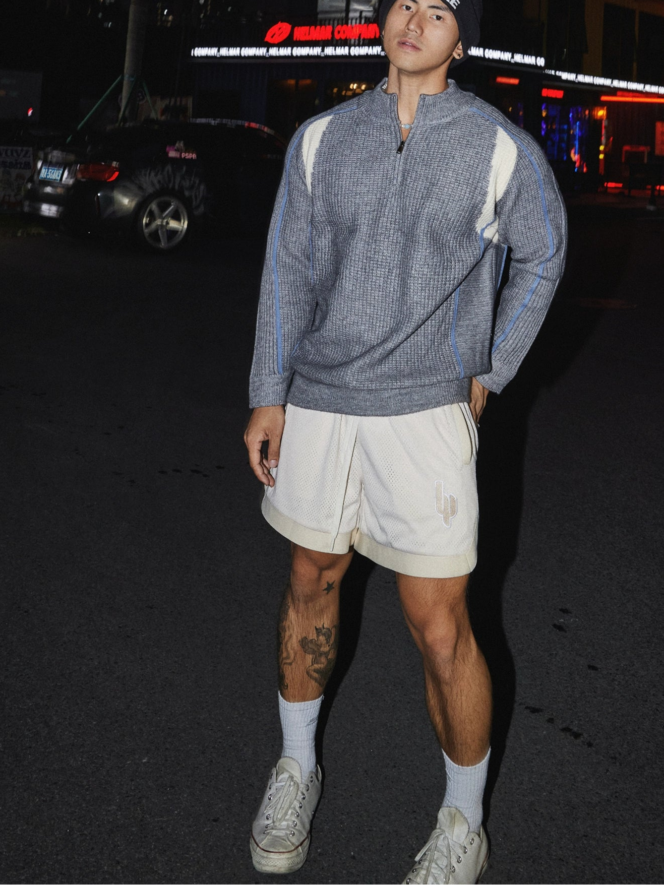 Glacier Track Half-Zip Knit Sweater