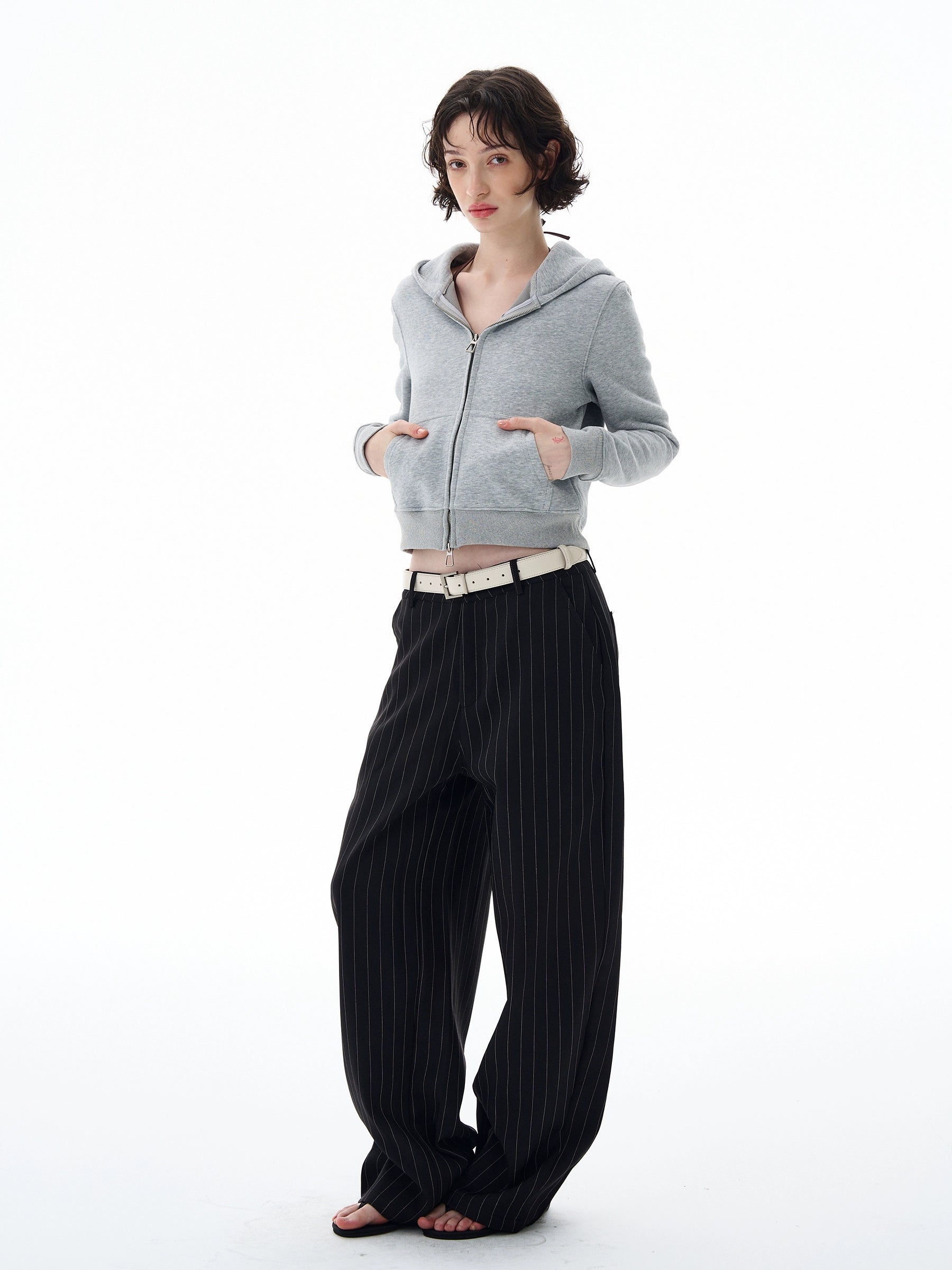 Cloudlite Cropped Zip Hoodie