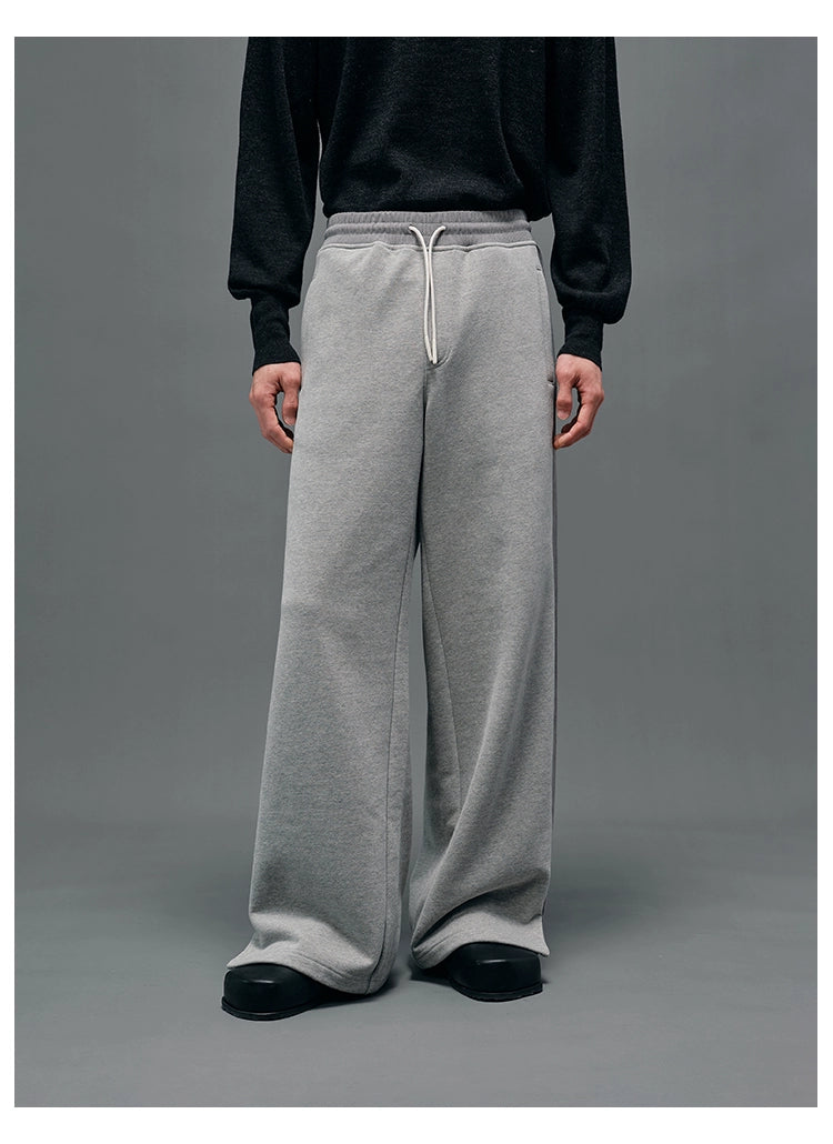 Panel Structural Sweatshirt & Athletic Pants Set