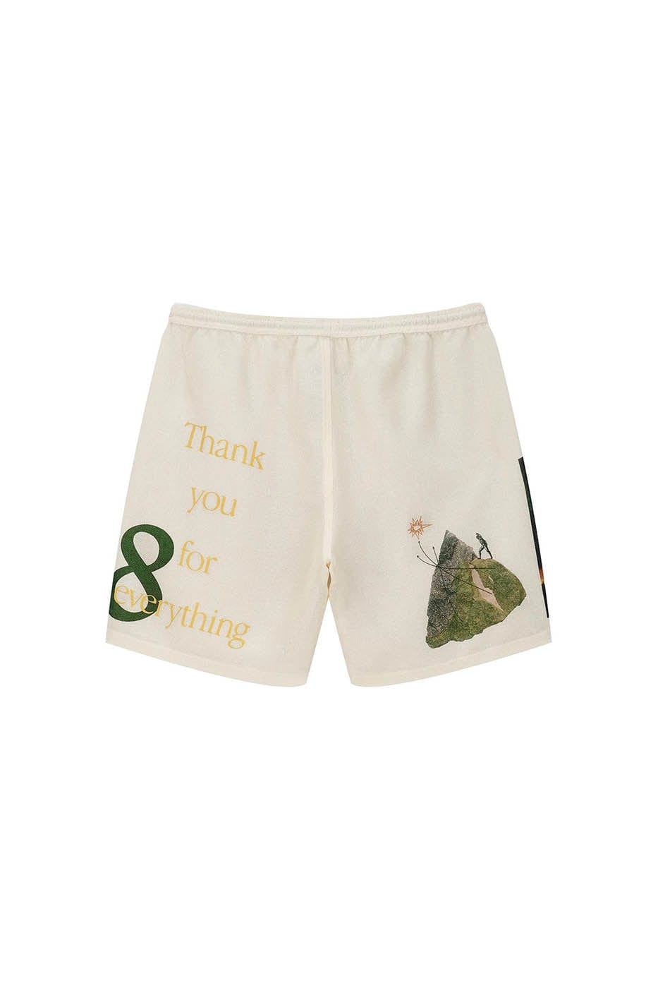 Urban Forest Text Shorts