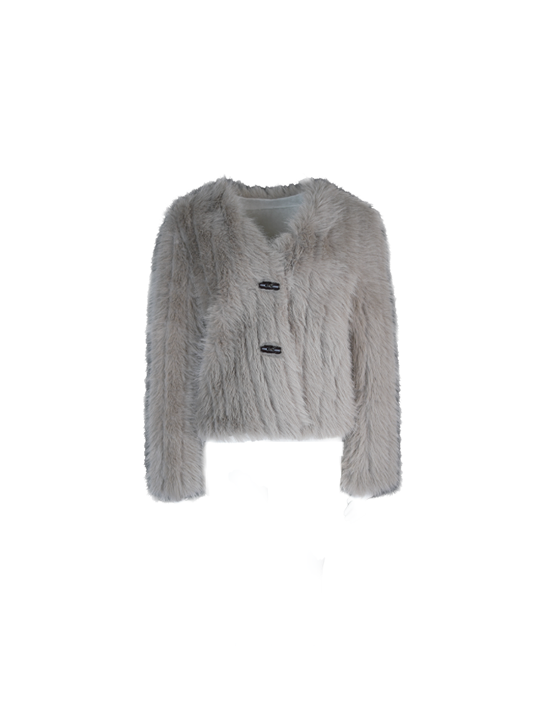Fluffy Faux Fur Jacket