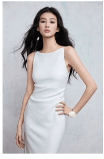 Ivory Elegance Bodycon Midi Dress