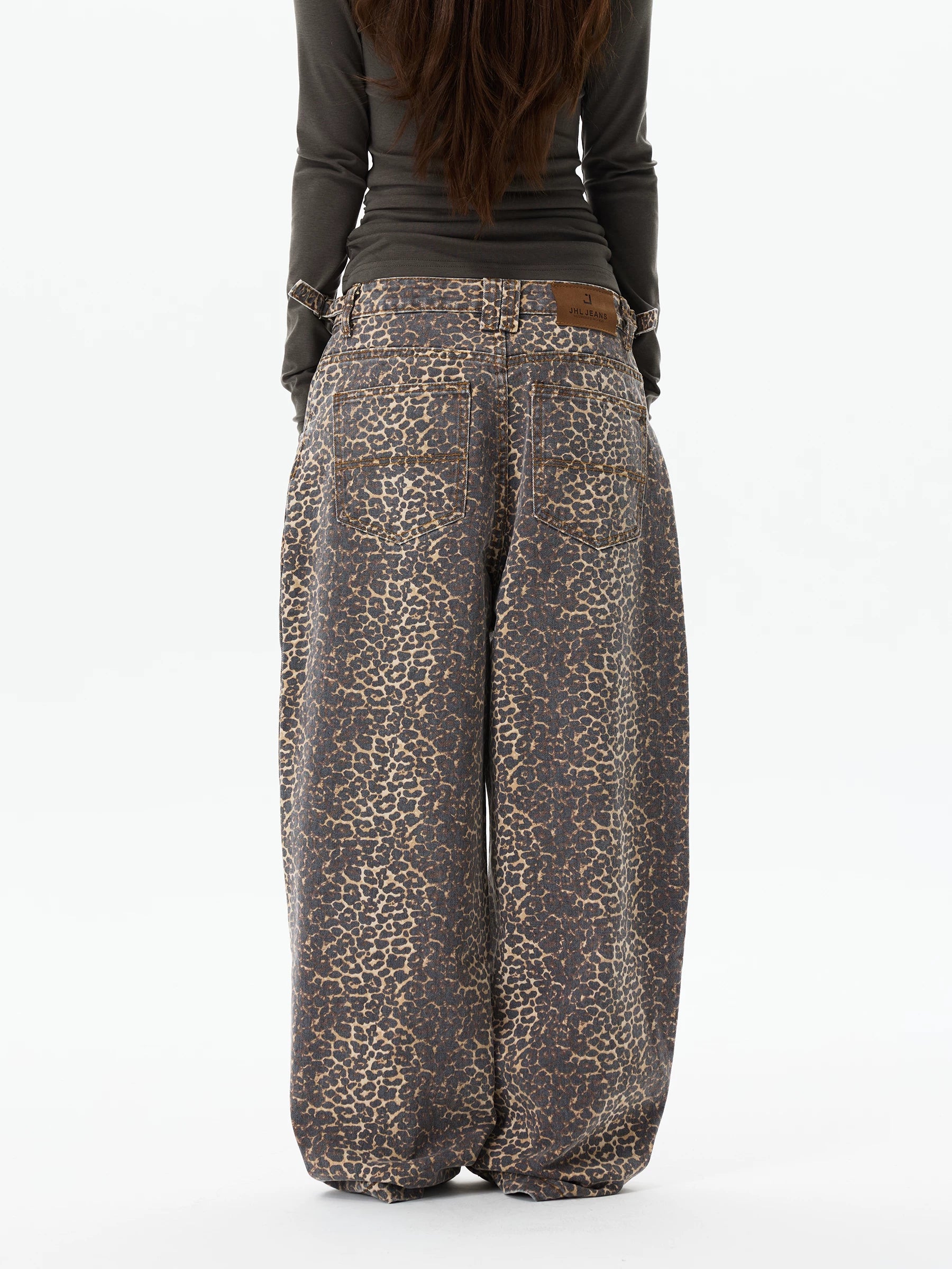 Savannah Drift Leopard Jeans