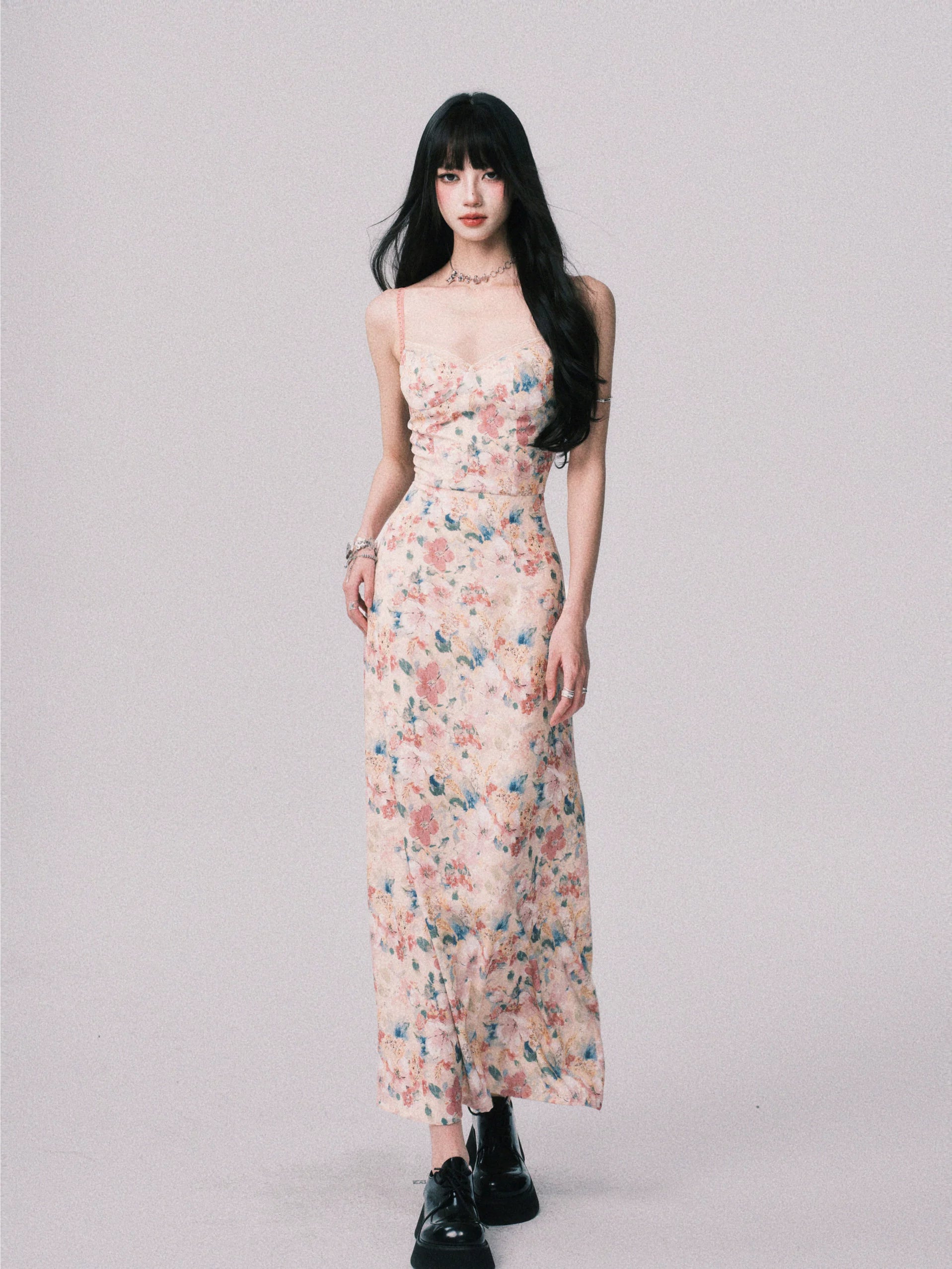Blush Garden Daydream Maxi Dress