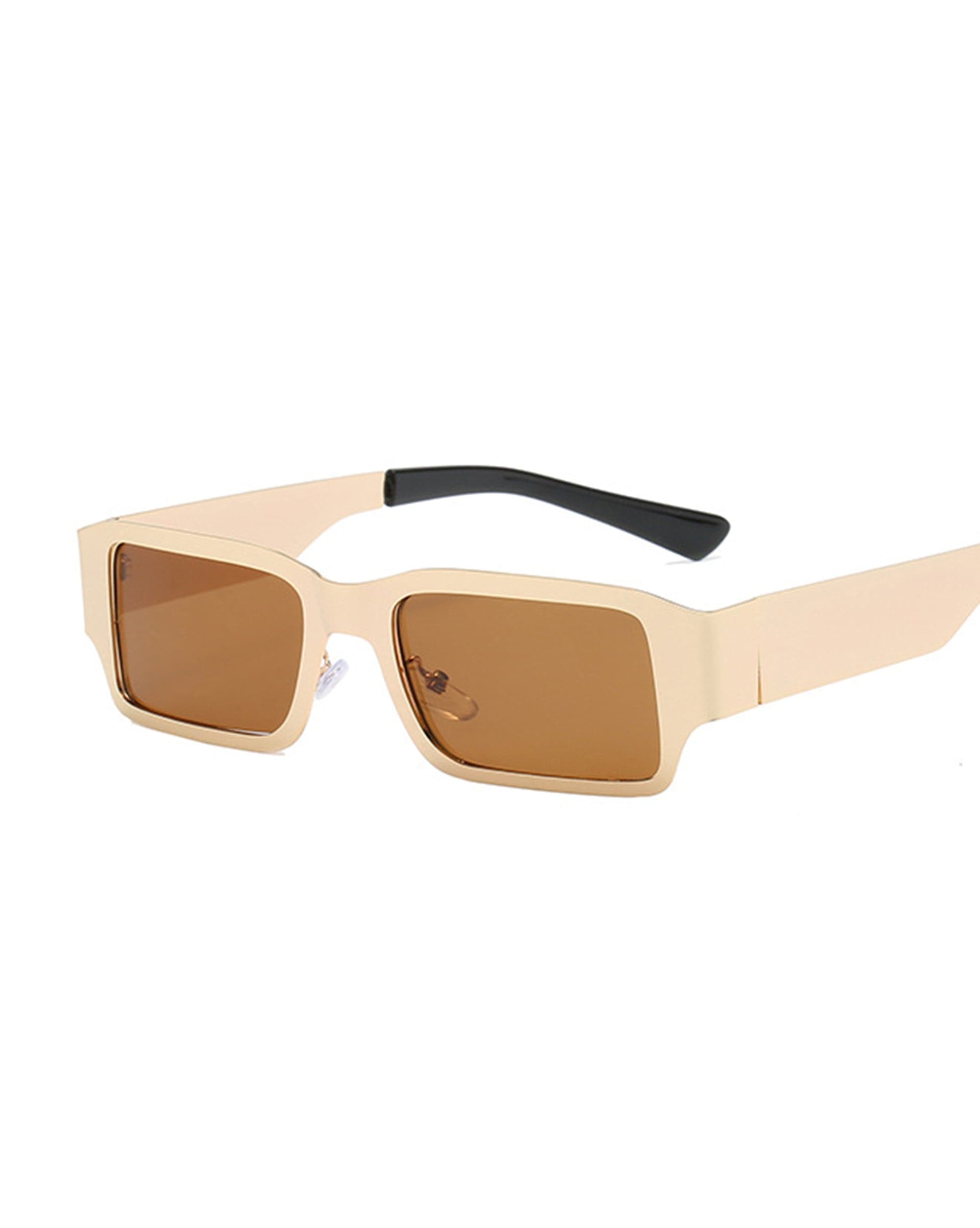 Color-Block Angular Square Sunglasses - view 7