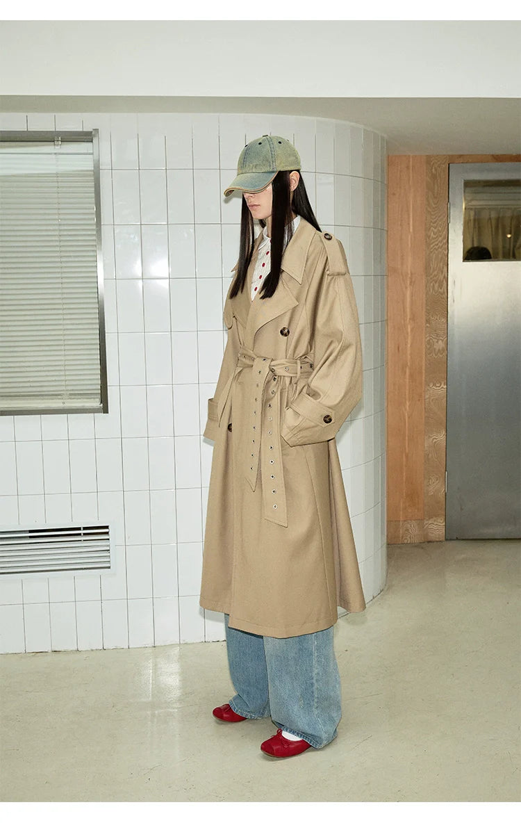 Classic Beige Trench Coat