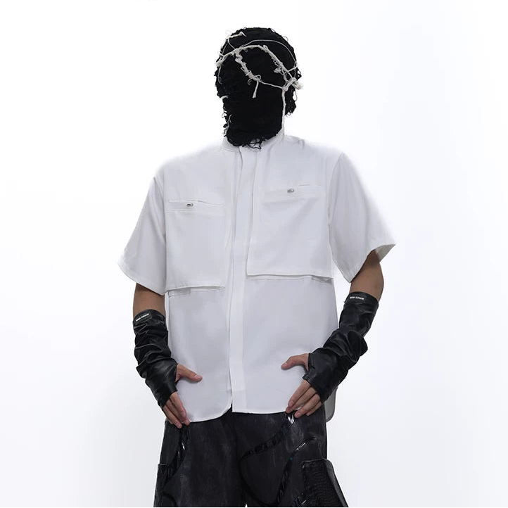 Halo Crest Dual-Pocket Tech Shirt