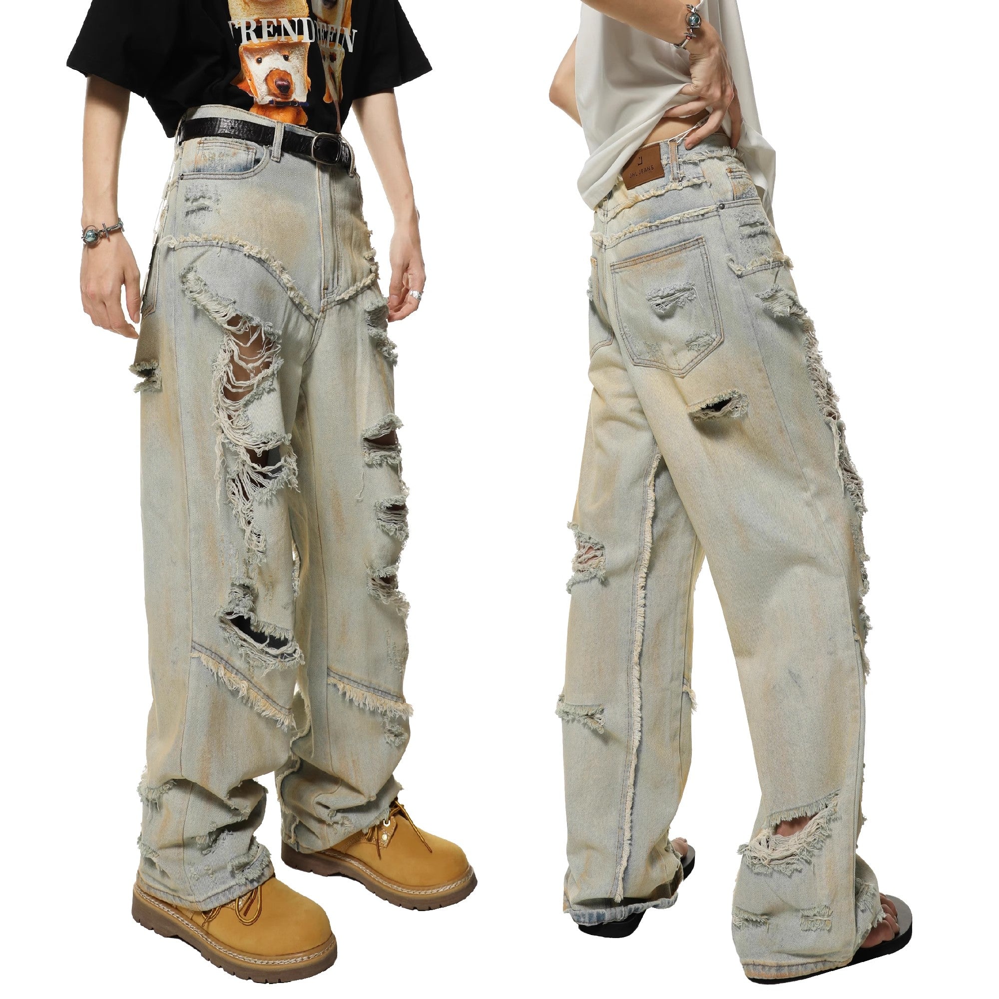 Apocalyptic Shred Denim