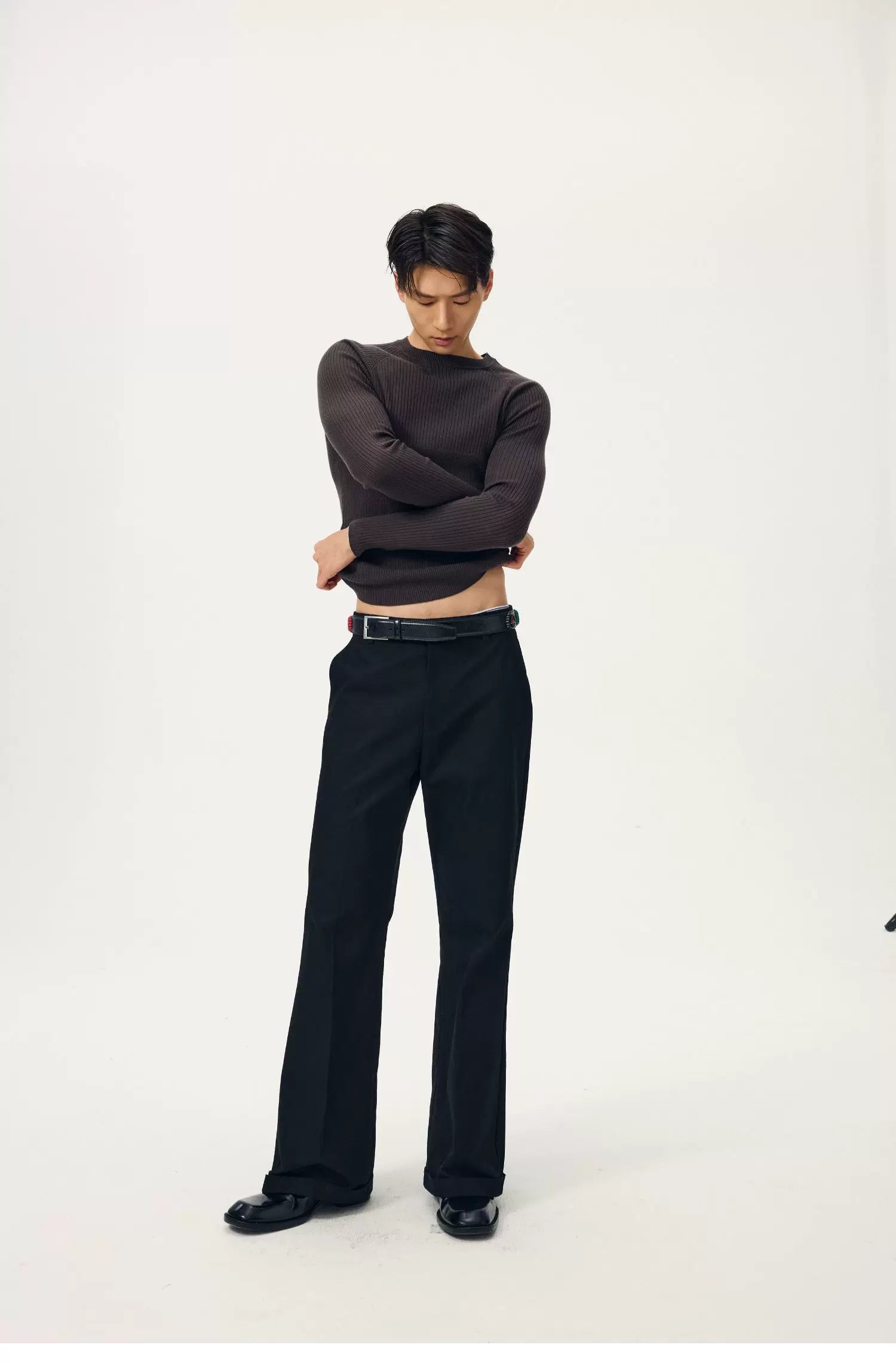 Ebony Line Flare Trousers