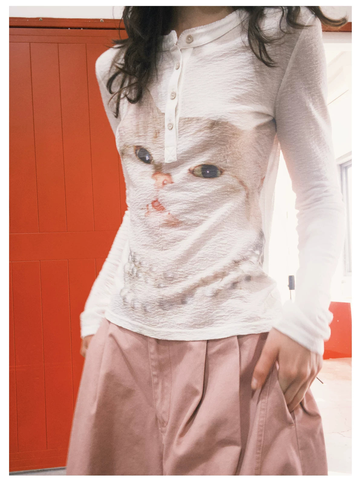Pearl Duchess Kitty Henley Top