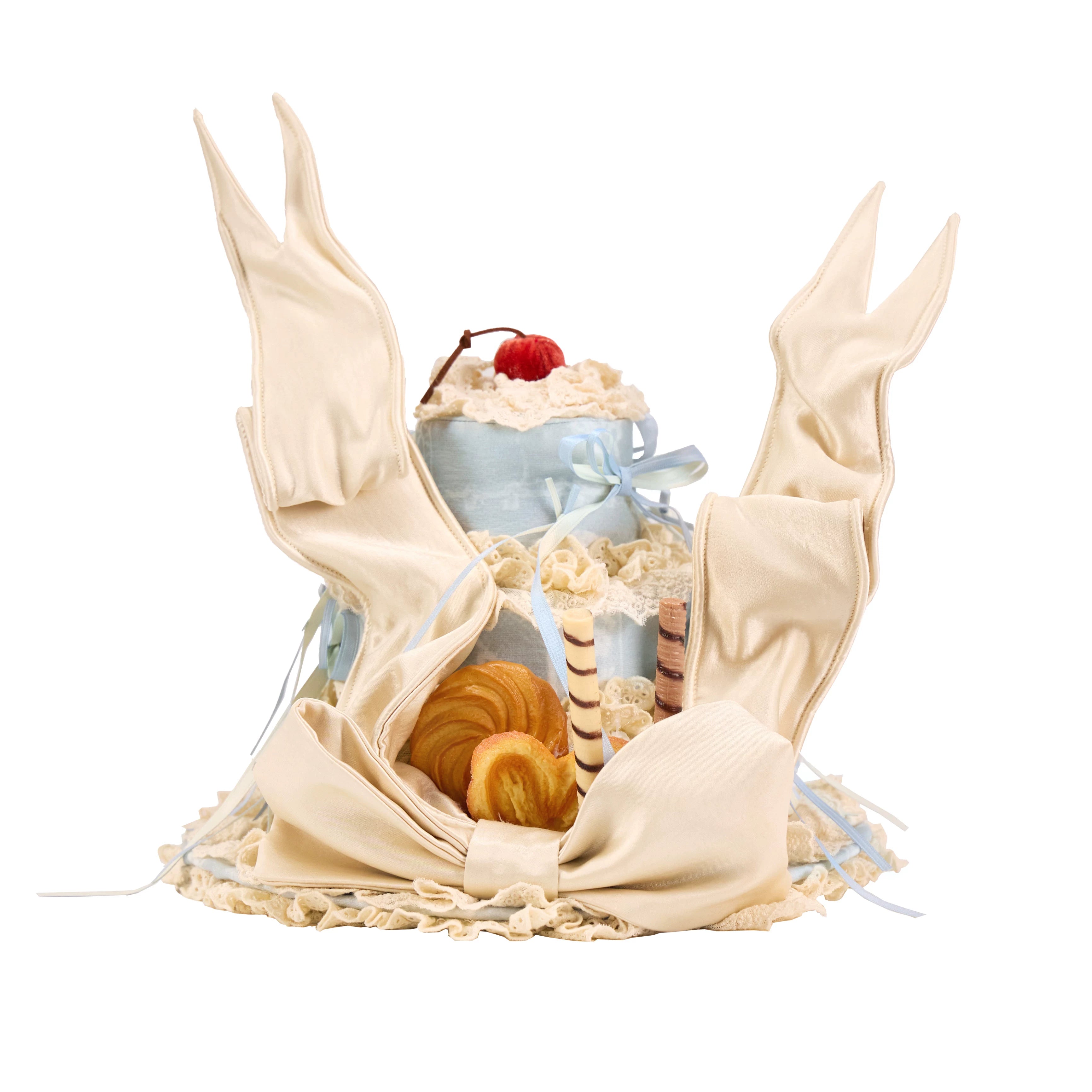 Rosette Lace Cone Party Hat