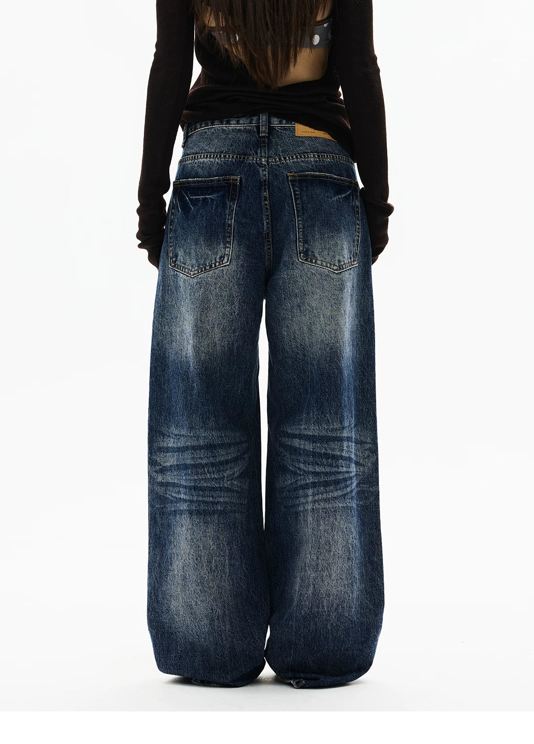 Drift Wash Wide Jeans